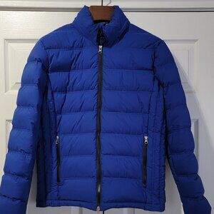 Emporio Armani EA7 Blue Medium Sized Bomber/Puffer Jacket